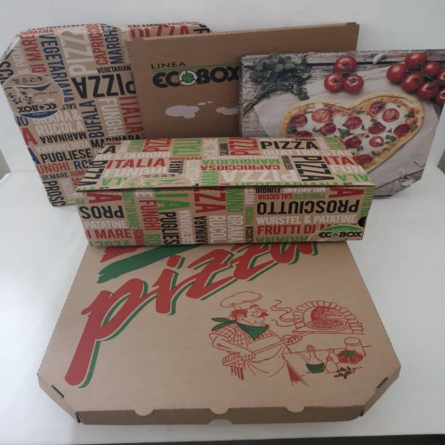 Környezetbarát pizzás dobozok